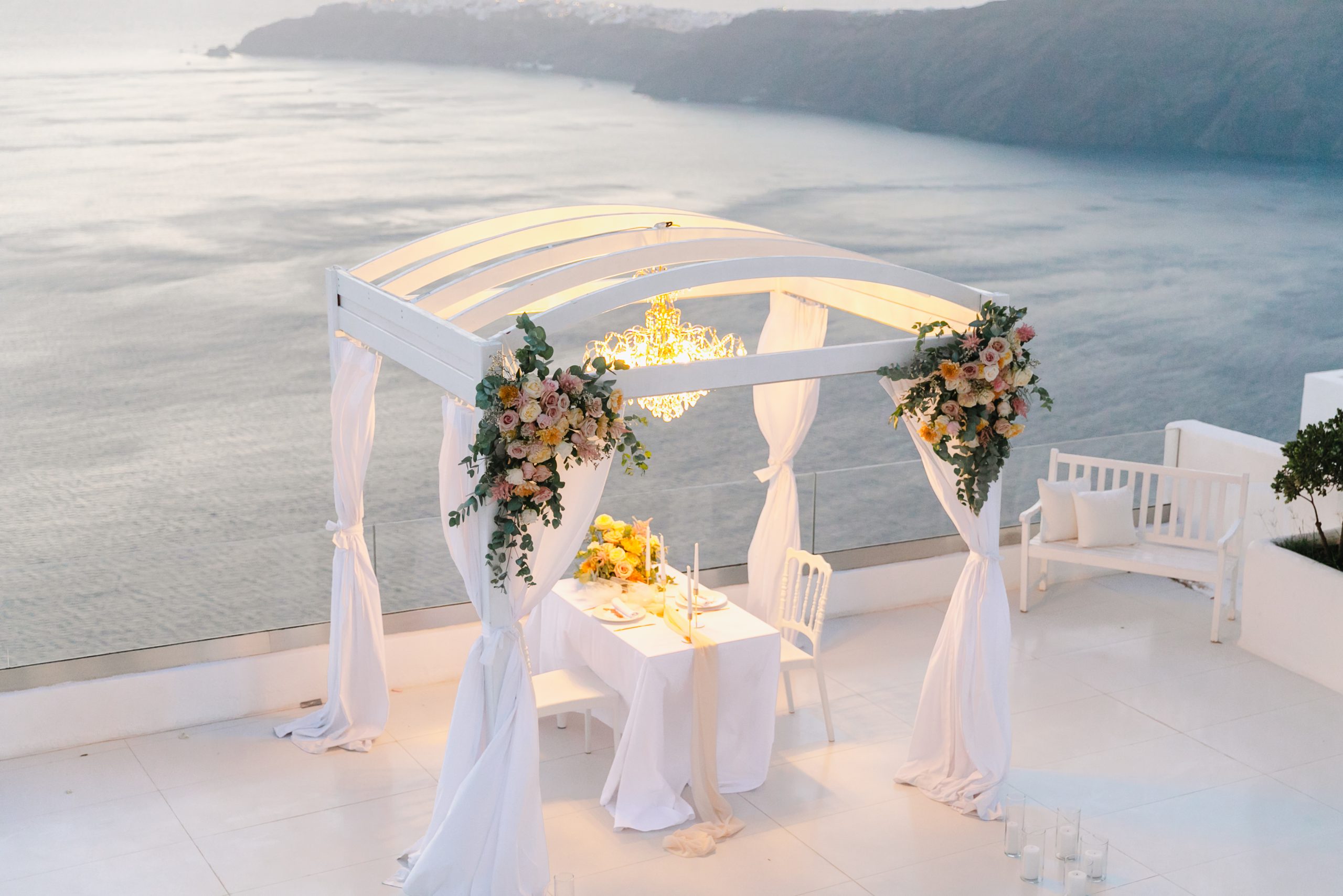 Wedding venues in Santorini